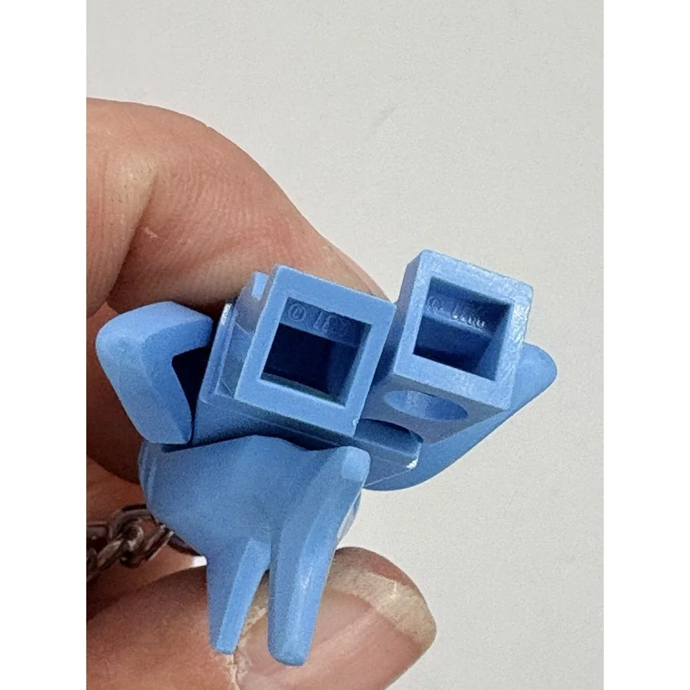 LEGO Shark Suit Guy‎ Keyring 853666 Blue Minifigure Keychain